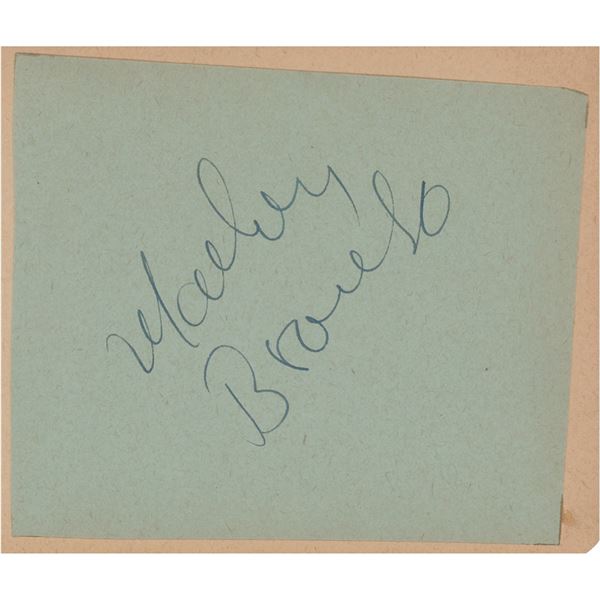 Marlon Brando Signature