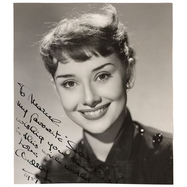 Audrey Hepburn Signed Photograph