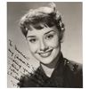 Image 1 : Audrey Hepburn Signed Photograph
