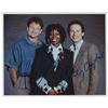 Image 1 : Comic Relief: Williams, Goldberg, and Crystal Signed Photograph