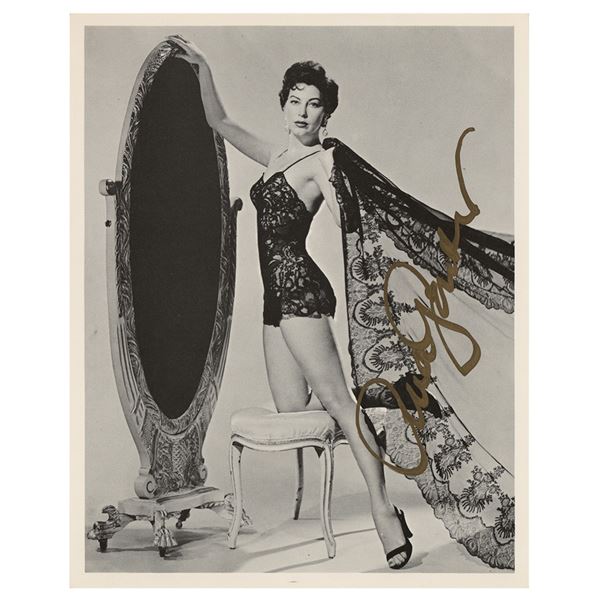 Ava Gardner Signed Photograph