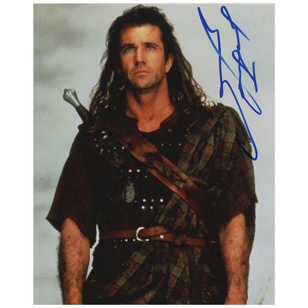 Mel Gibson Signed Photograph