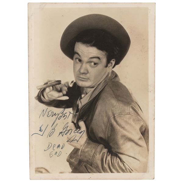 Leo B. Gorcey Signed Photograph