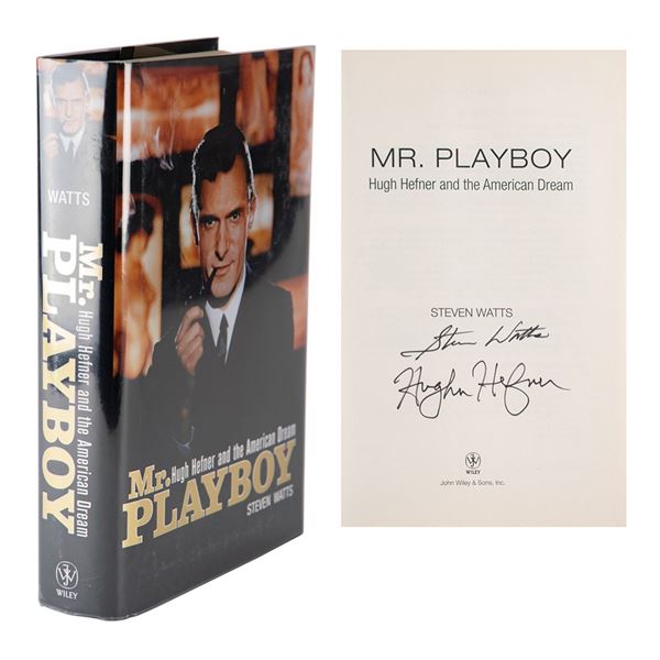 Hugh Hefner Signed Book