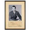 Image 1 : James Stewart Signed Check