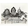 Image 1 : Wizard of Oz: Bolger and Haley Signed Photograph and Check