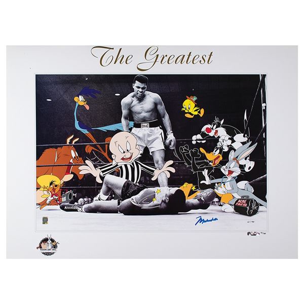 Muhammad Ali Signed Print