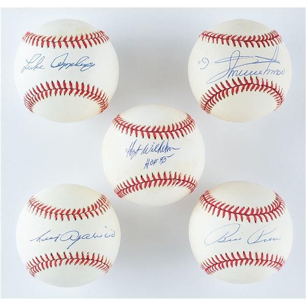 Chicago White Sox Greats (5) Signed Baseballs