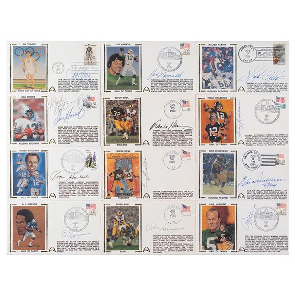Football (12) Signed Covers