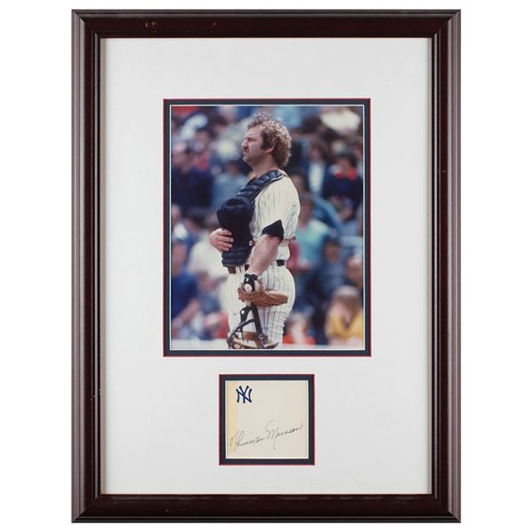 Thurman Munson Signature