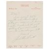 Image 1 : Joe Namath Autograph Letter Signed