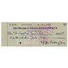 Image 1 : Eppa Rixey Signed Check