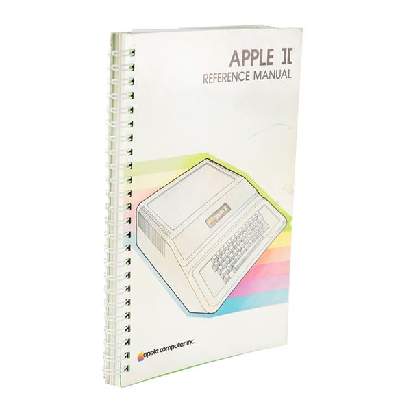 Steve Jobs Signed Apple II Manual