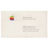 Image 1 : Steve Jobs Apple Business Card