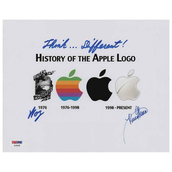 Steve Wozniak and Ronald Wayne Signed Photograph