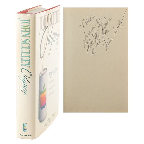 John Sculley Signed Book