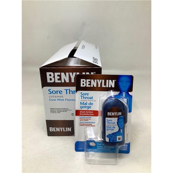 Benylin Sore Throat Lozenges 20 Per Package