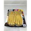 Image 1 : Holmes Workwear Gloves 2 Pair Size M