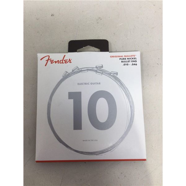 Fender Pure Nickel?Bullet End electric guitar strings .010-.046