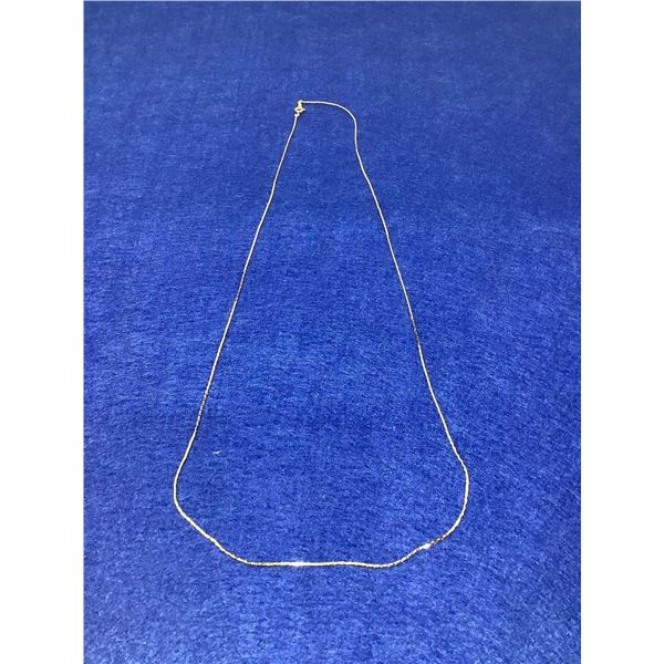 Ladies 14K GP 18 inch necklace