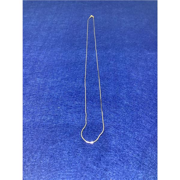 Ladies 14K GP 18 inch necklace