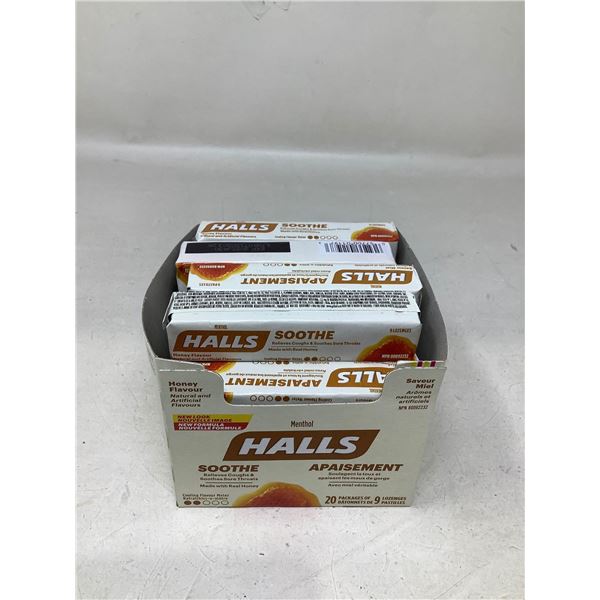 Halls Menthol Honey Flavour