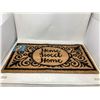 Image 1 : Home Sweet Home Doormat (16" X 28")