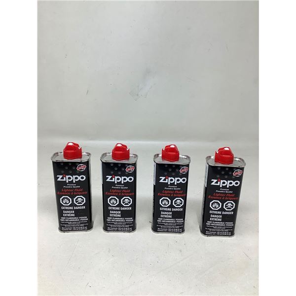 Zippo Premium Lighter Fluid (4 X 133ML)