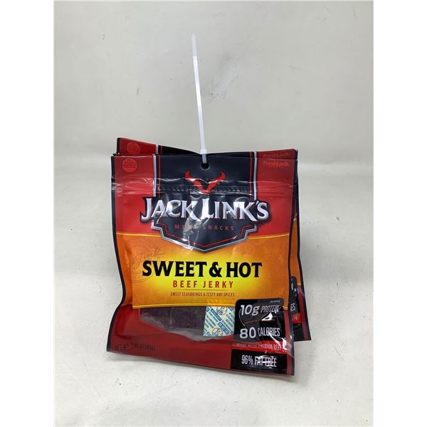 Jack Links Sweet & Hot Beef Jerky (6 X 81G)