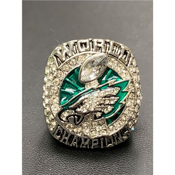 Mens  oversized NFL World Champion Ring patriots