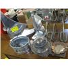 Image 2 : LOT OF METAL ORNAMENTS & A PEWTER DISH