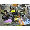 Image 2 : BATMAN FIGURINES & A BATMAN BAT MISSILE MODEL KIT