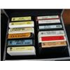 Image 8 : 8 TRACK PLAYER & LOT OF 8 TRACK TAPES