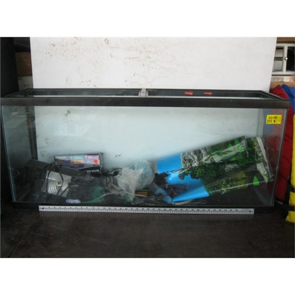 LG. FISH TANK WITH ACCESS.