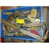 Image 1 : TUB OF MISC. CUTTING TORCH HEADS, PIPE WRENCH, ETC.