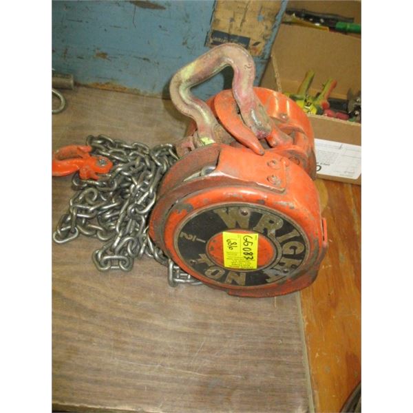 1/2 TON CHAIN HOIST