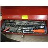 Image 1 : TOOLBOX WITH ASST. BITS, DRILL BITS, SCREWDRIVERS, ETC.