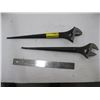 Image 1 : 2 ADJUSTABLE SPUD WRENCHES