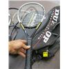 Image 2 : DUNLOP TENNIS BAG WITH THE HEAD INTELLIGENT RACKETS, 5 RACKETS IN TOTAL, VOIGHT, ETC.