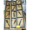 Image 1 : 3 VINTAGE TOOL DISPLAYS