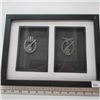 Image 1 : FRAMED SET OF 2 GERMAN BADGES