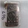 Image 1 : 1 OZ. .999 SILVER BE MY VALENTINE BAR (TAX EXEMPT)