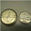 Image 1 : CANADIAN $10 COIN & CANADIAN $20 SILVER COIN
