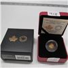 Image 1 : 2017 25 CENT .999 GOLD INUIT HALF GRAM ARCTIC FOX COIN (TAX EXEMPT)