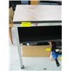 Image 2 : SMALL OFFICE TABLE ON CASTORS
