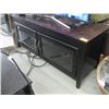 Image 1 : TV STAND WITH 2 GLASS DOORS