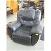 Image 1 : BLACK LEATHER RECLINER