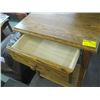 Image 2 : SMALL OAK TABLE WITH SINGLE DRAWER