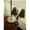 Image 2 : SMALL DUAL LAMP TABLE LAMP & DUAL LAMP FLOOR LAMP