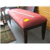Image 2 : RED PADDED BENCH